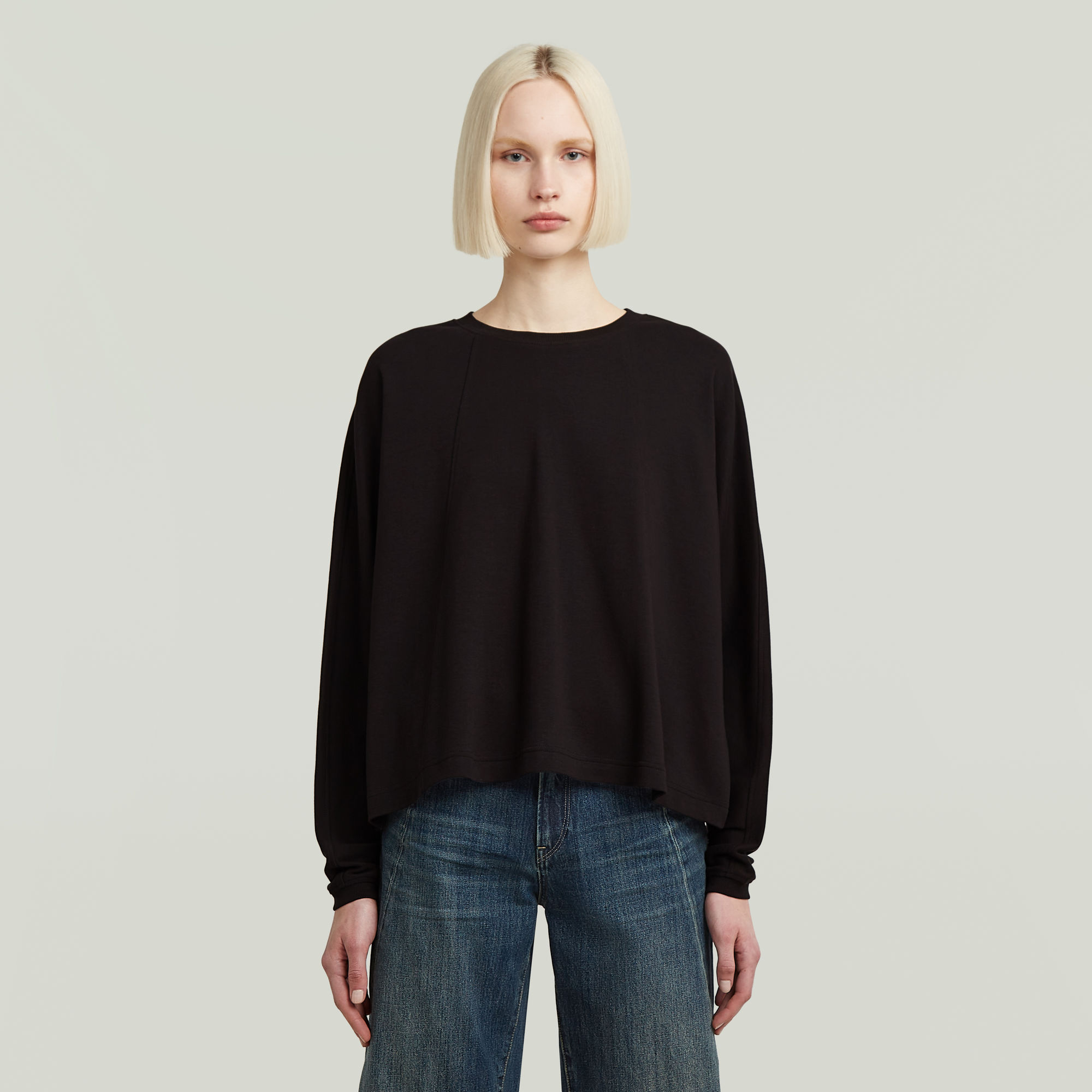 G-Star RAW A Line Oversized T-shirt - Zwart - Dames
