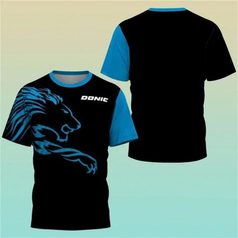 ETST WENDY 005 Nieuw 3D Print T-shirt Heren Jersey Shirt Haikyuu Tafeltennis Sportshirt Training Zweetabsorberend Comfortabel Top Badminton T-shirts 3XL