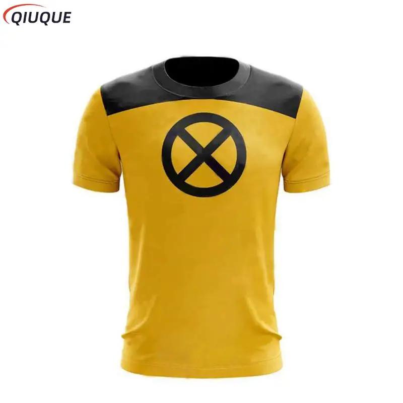 Bobby3 Deadpool Cosplay Kostuum Zomer Heren 3D Geprinte T-shirts Compressie Wade Winston Wilson Print Korte Mouw T-shirt Tops Tee XL