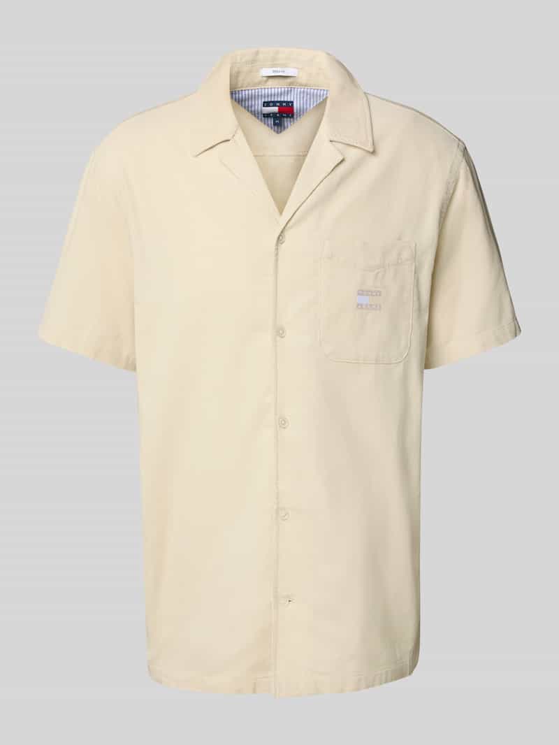 TOMMY JEANS Overhemd met korte mouwen TJM CORD REG CAMP SHIRT