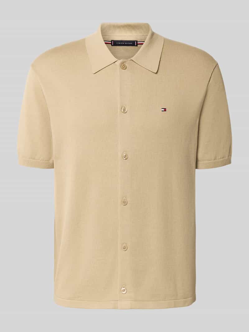 Tommy Hilfiger Overhemd met korte mouwen ESSENTIAL COTTON SS OVER SHIRT