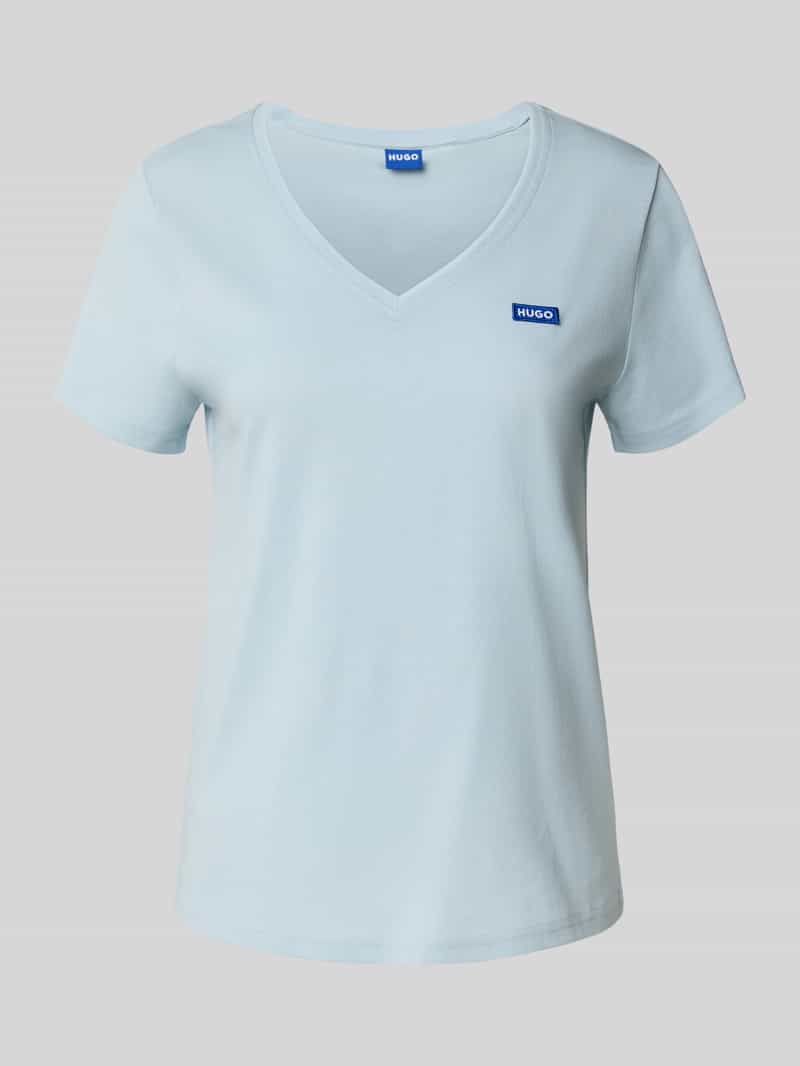 OTTO HUGO Blue T-shirt Classic V