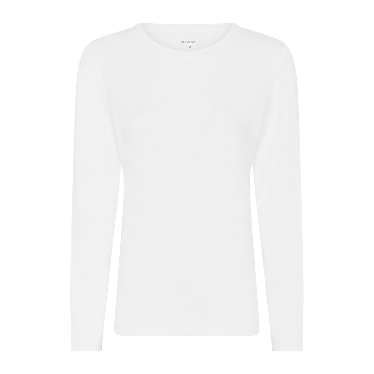 Urban Quest Bamboo Slim Fit blouse, wit