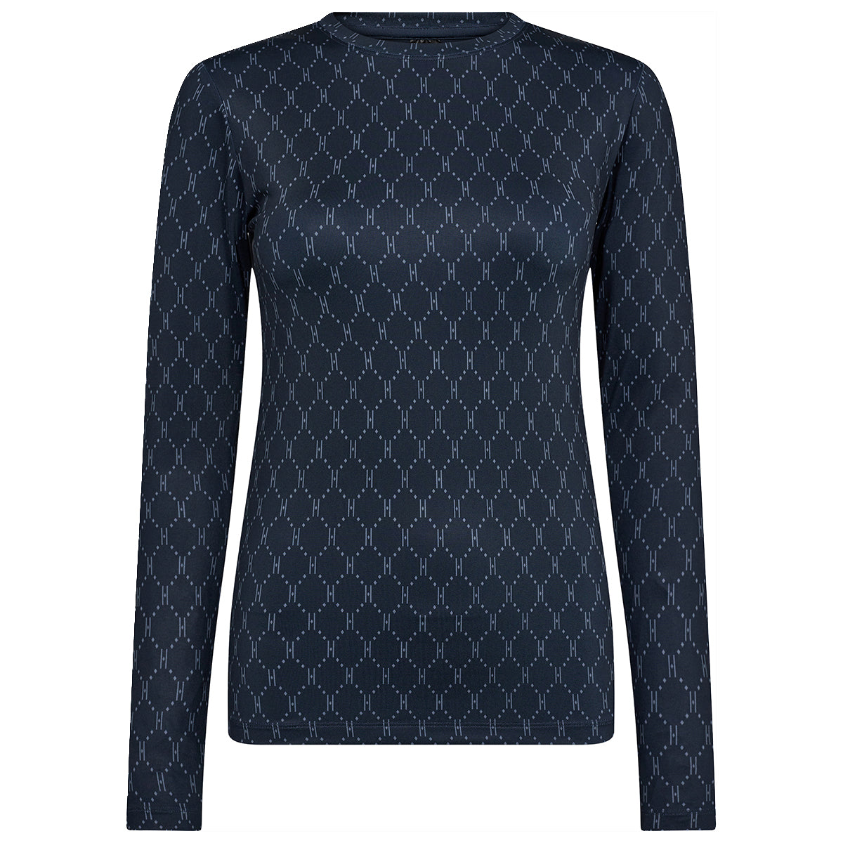 Hype The Detail Printed blouse, blauw