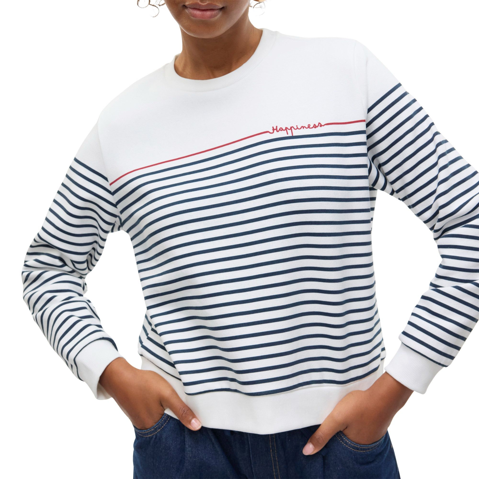 Vero Moda Sweatshirt VMFERNANDA LS SWEAT BOX JRS GA