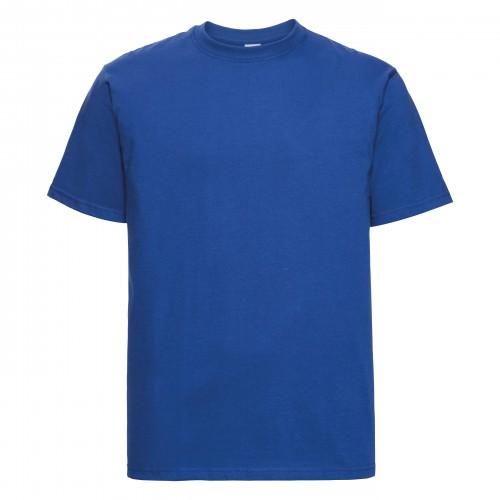 Russell Europe Klassiek zwaargewicht ringgesponnen T-shirt met korte mouwen voor heren S wit