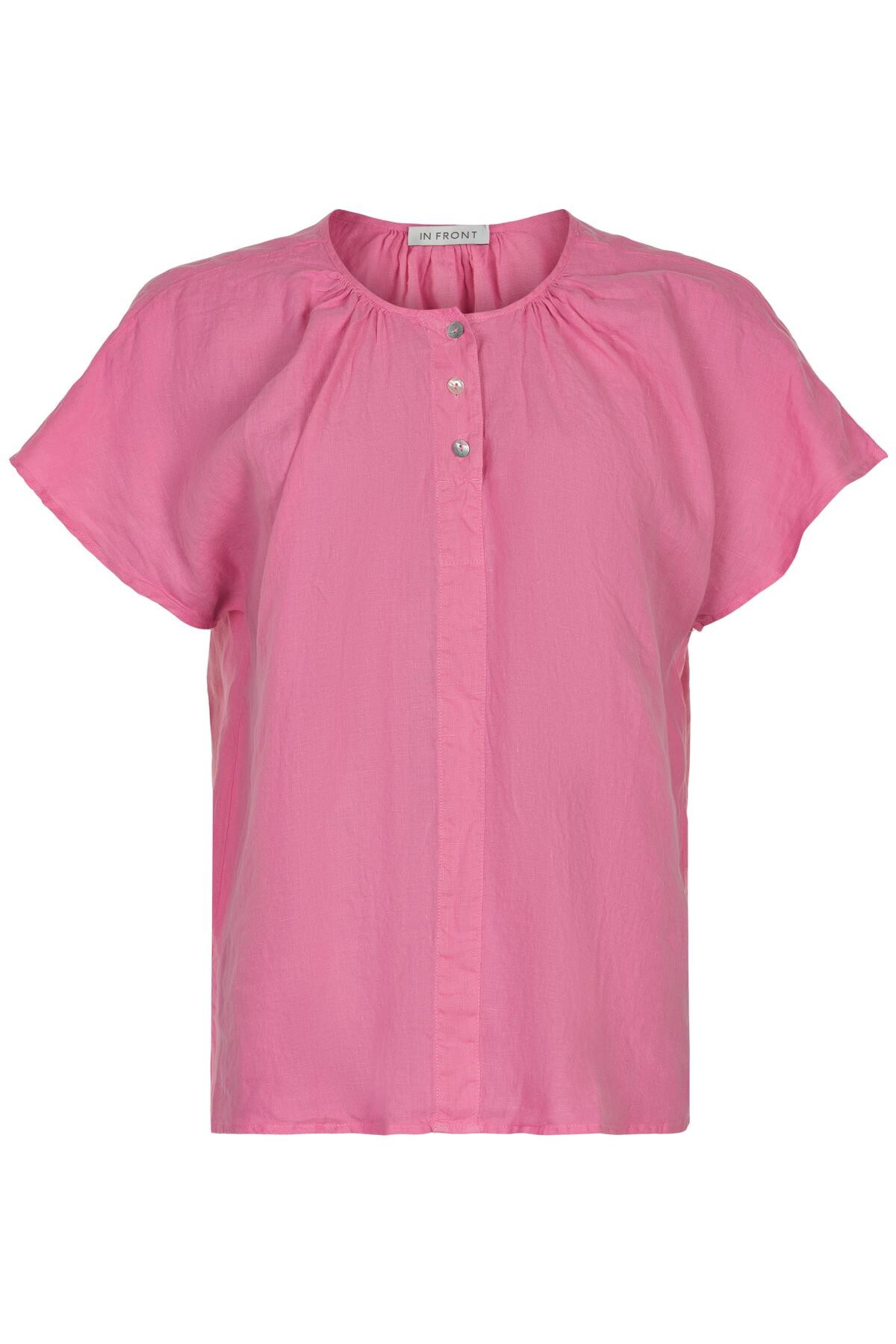 IN FRONT LINO BLOUSE 15035 221 (Pink 221)