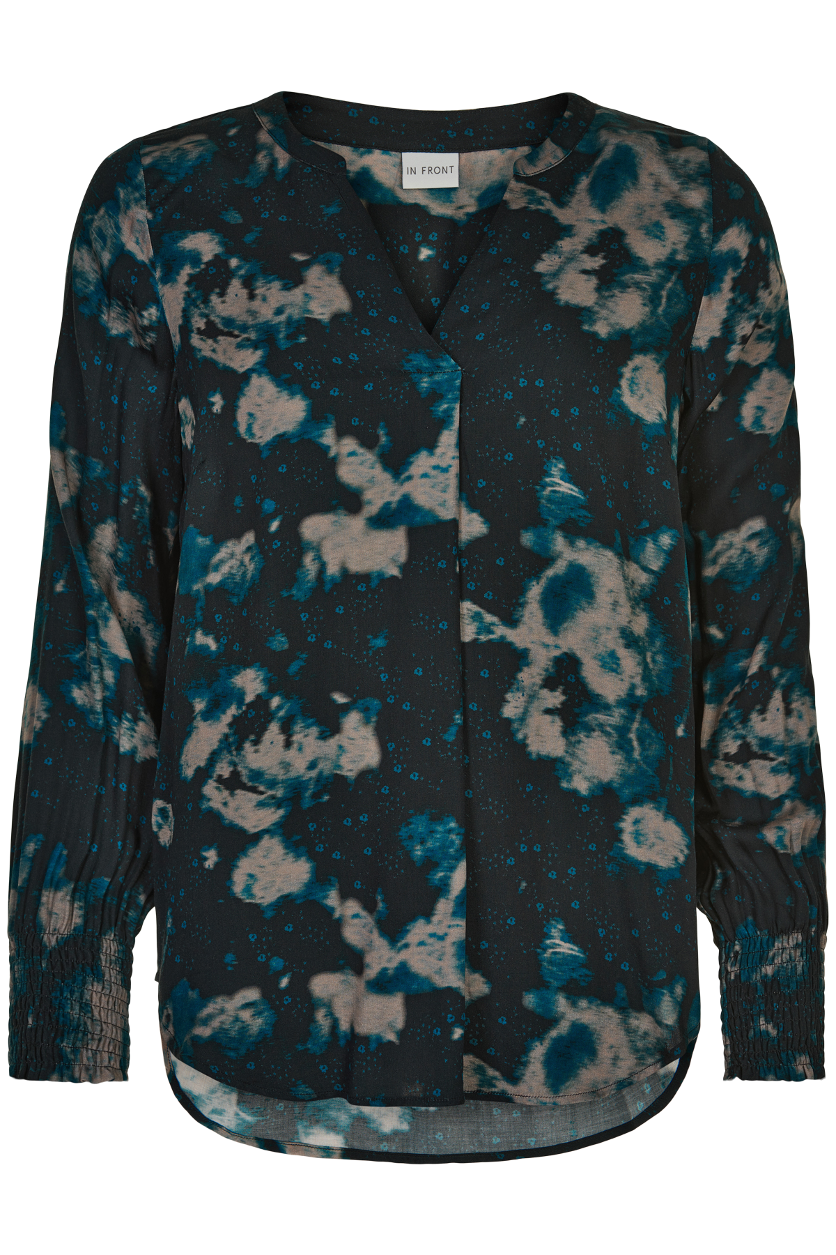 IN FRONT NICOLA BLOUSE 14758 999 (Black 999)
