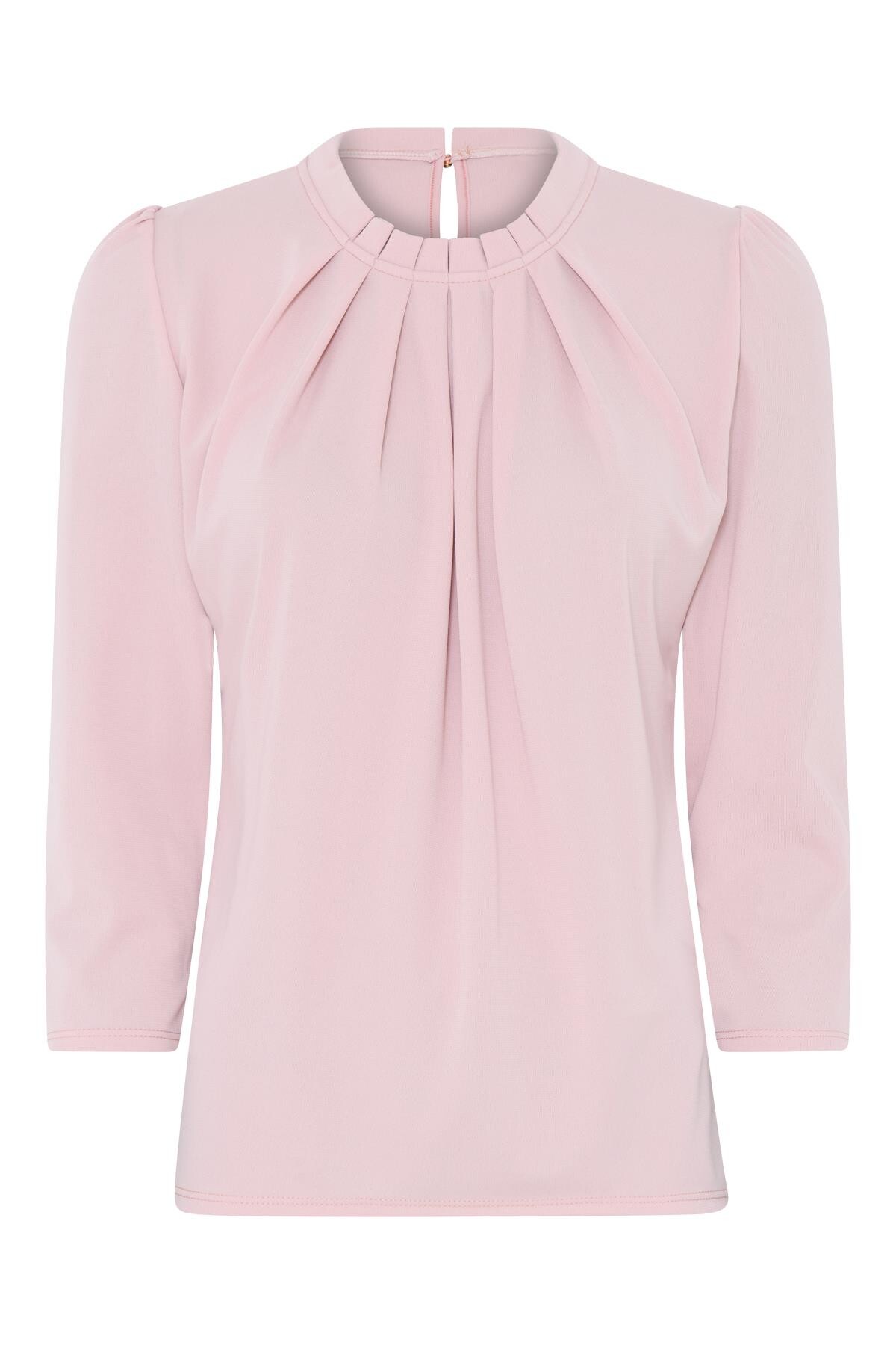 IN FRONT GRAZIA BLOUSE 15530 210 (Dusty Rose 210)