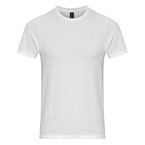 Gildan Heren Softstyle T-shirt S wit