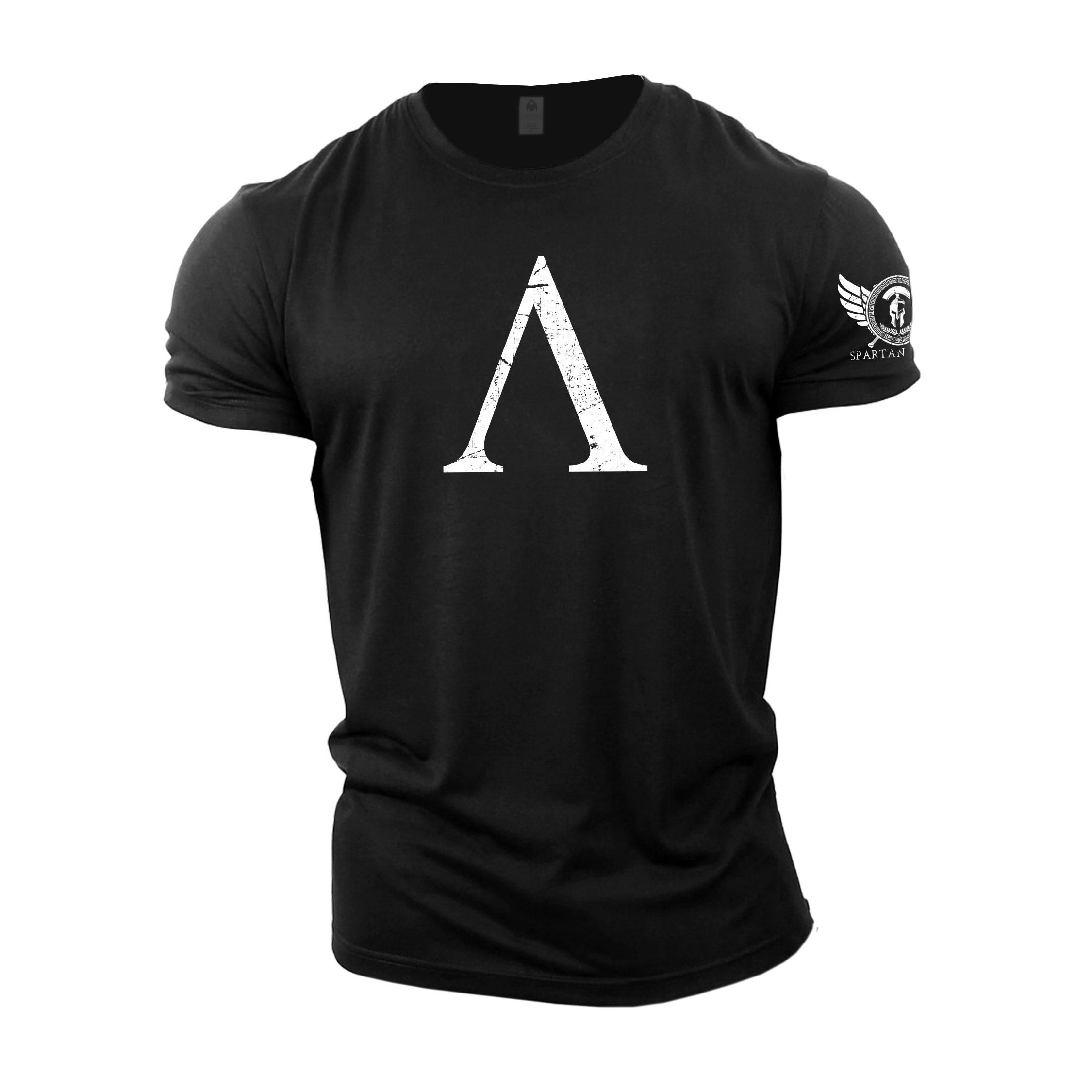 ETST 011 Retro Spartan T-shirts Herenkleding Y2K Zomer Korte Mouw T-shirts Heren Casual Tops O-hals Oversized T-shirt GYM Herenkleding XL