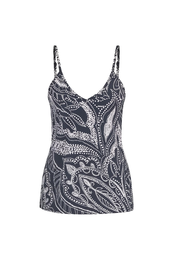 Studio Anneloes brynn summer dot singlet 13025 6917 dark blue/ecru