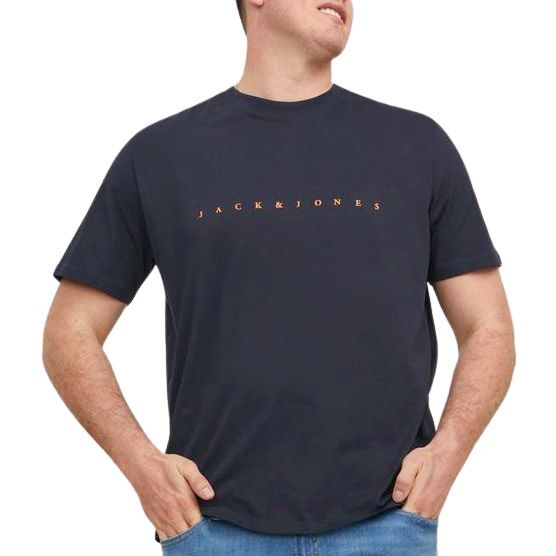 Jack & Jones PlusSize Shirt met ronde hals JJESTAR JJ TEE SS NOOS PLS