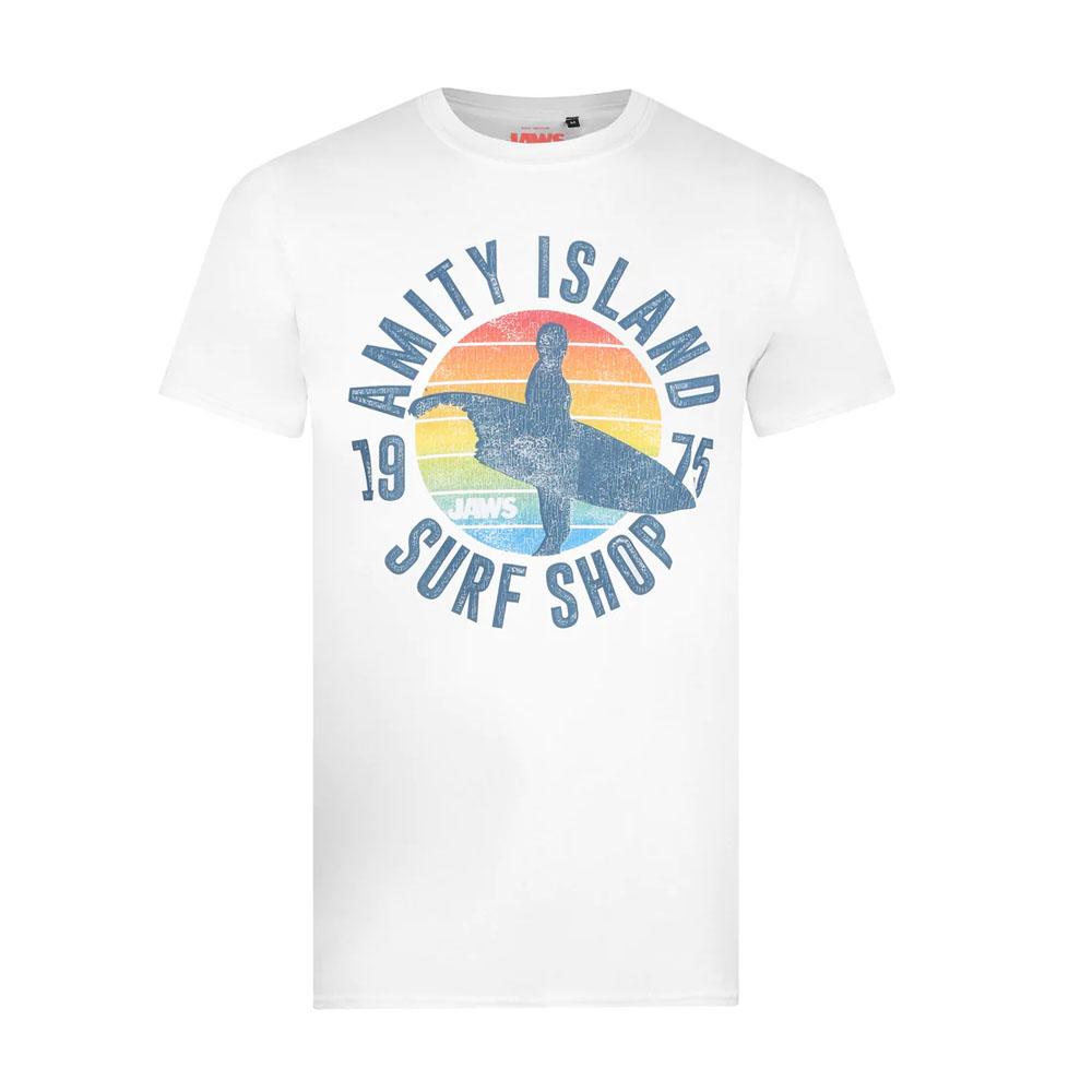 Jaws Heren Amity Surf Shop T-shirt S
