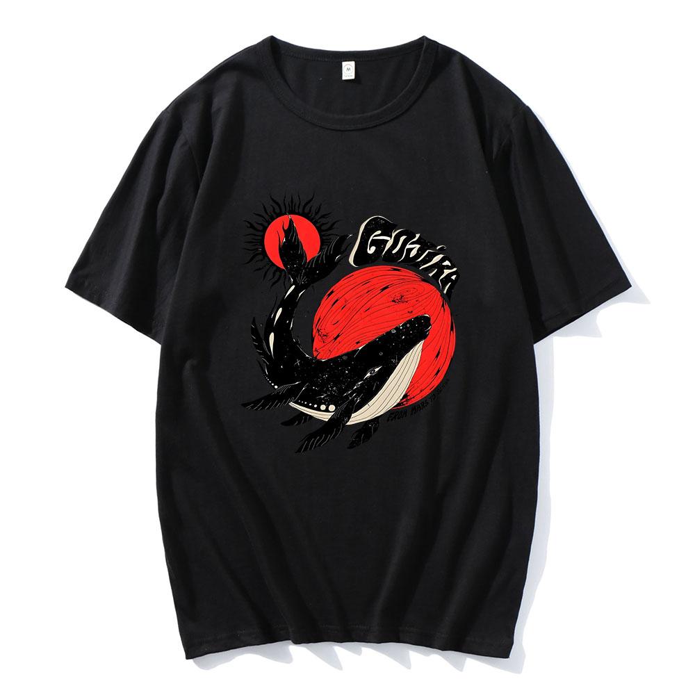 Planet clothing wholesale Gojira Zomer 2025 Tour T-shirts Unisex Korte Mouw Katoenen T-shirt Heren/Dames Kleding Zware Mental Band Bedrukking T-shirts M