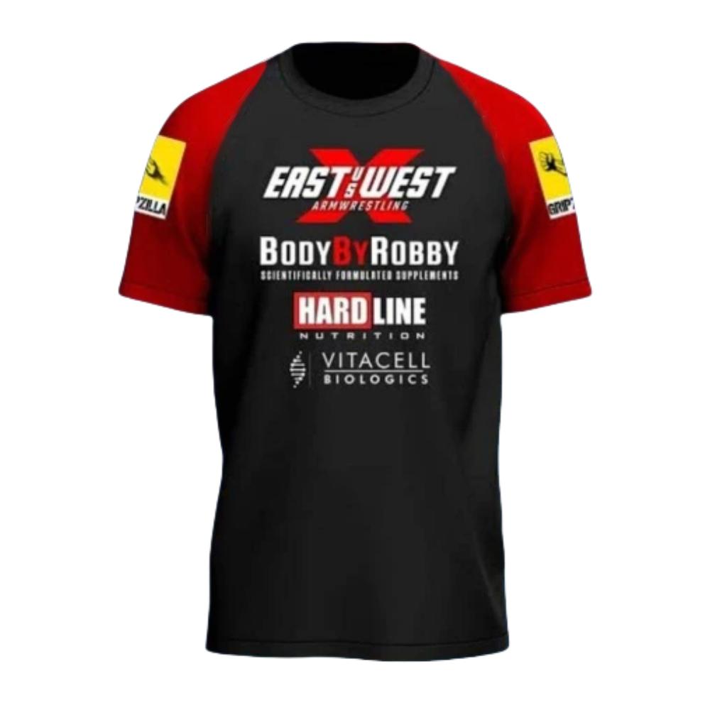 New trendy clothing East to West 15 Devin Lalat Arm Wrestling Jersey Team Fans Pols Training Fitness Uniform Wedstrijddag 3D Geprint Heren T-shirt 2XL