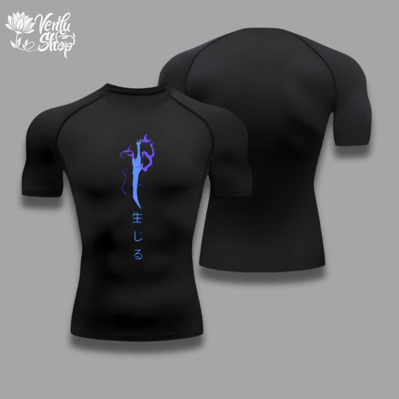 Xin nan zhuang Jin Woo Compression Shirt | Compression, Gym, Sung Jin Woo, Solo Leveling, Anime Gymwear, Muscleshirt, Sportwear, Igris, Levelup, Gym Cloths XL