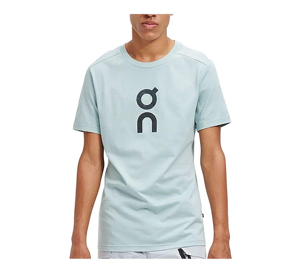 ON Running Graphic T - Heren T-shirt Katoen Blauw 171.00605 ORIGINEEL S blauw