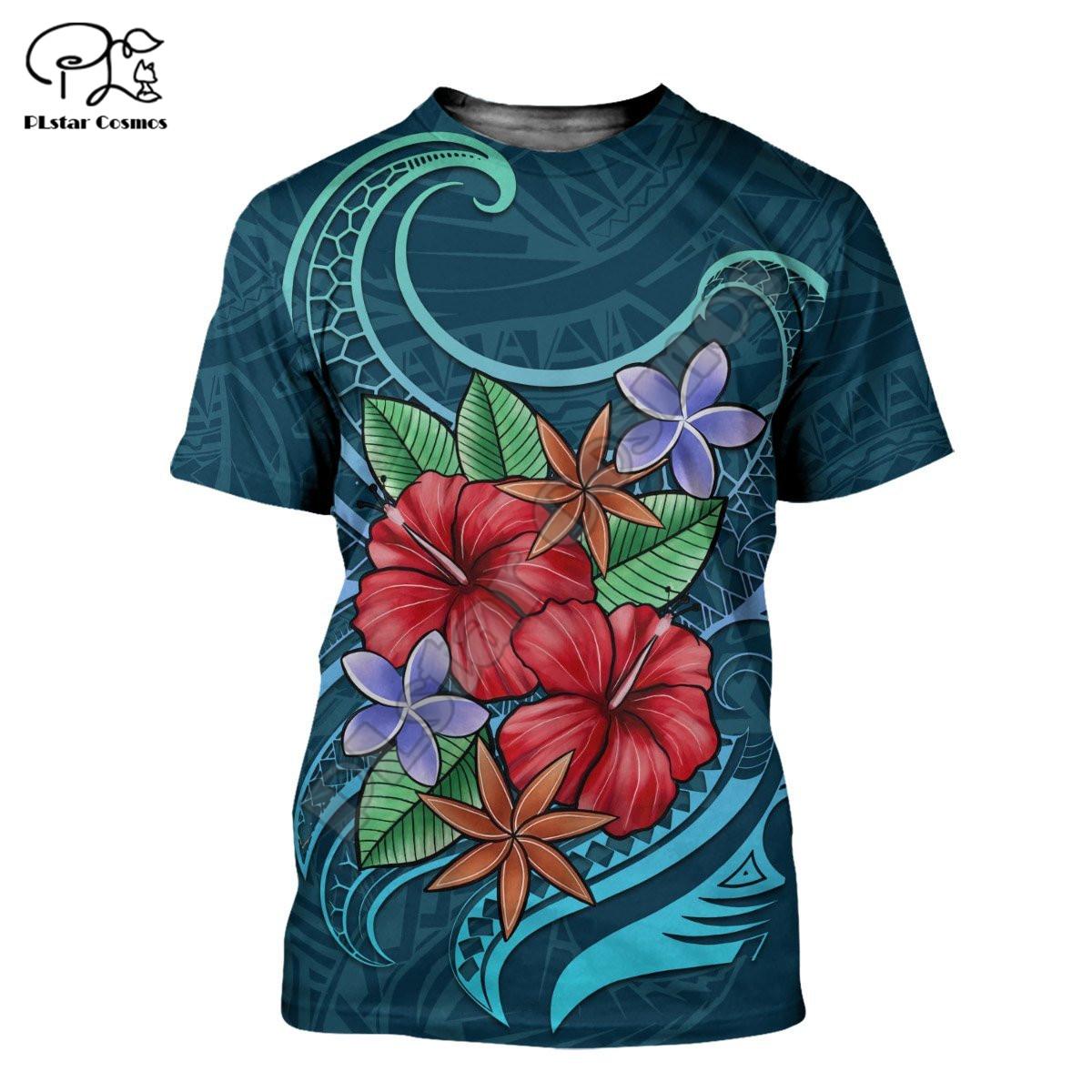 ETST 07 3D-printen Casual Streetwear Cosmos Tonga-vlag Nationaal embleem Cultuur Zomer T-shirt met korte mouwen Heren Dames 6XL