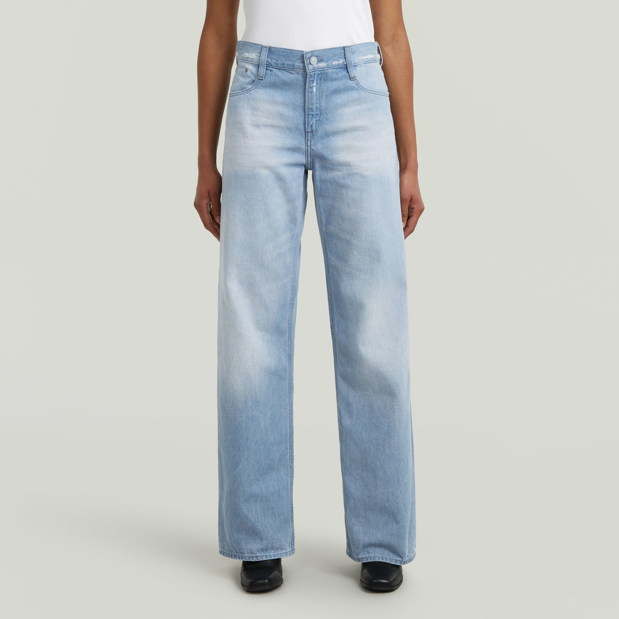G-Star RAW Judee Low Waist Loose Jeans - Lichtblauw - Dames