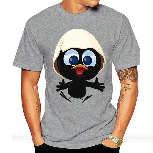 ETST WENDY Zonlicht T-shirt Big Size Mannen Calimero Mannen T-shirt Geschilderd Grappige T-shirt Mannen T-shirt M