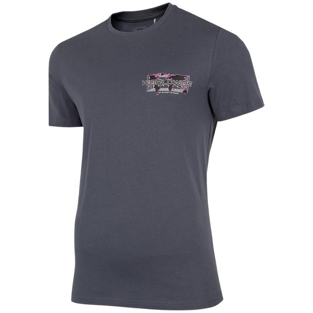 4F Heren biologisch katoenen t-shirt