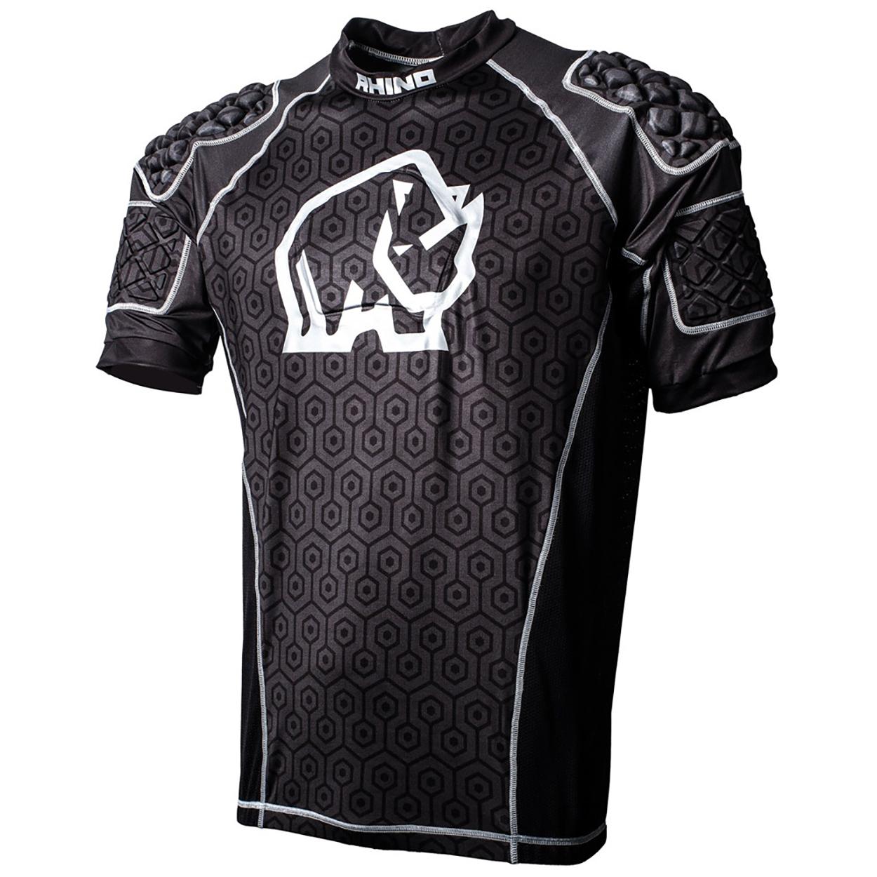 Rhino Unisex volwassen Pro lichaamsbescherming top S zwart