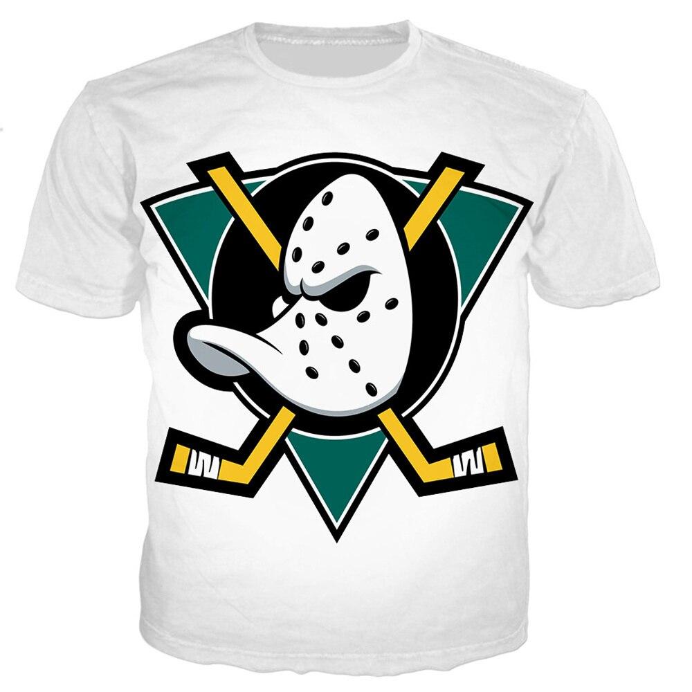 ETST WENDY Zomer Grappig Mighty Duck Grafisch T-shirt Voor Mannen Streetwear Jongens En Meisjes Casual Gezellige Trend All-Matched T-shirts Tee Tops 6XL