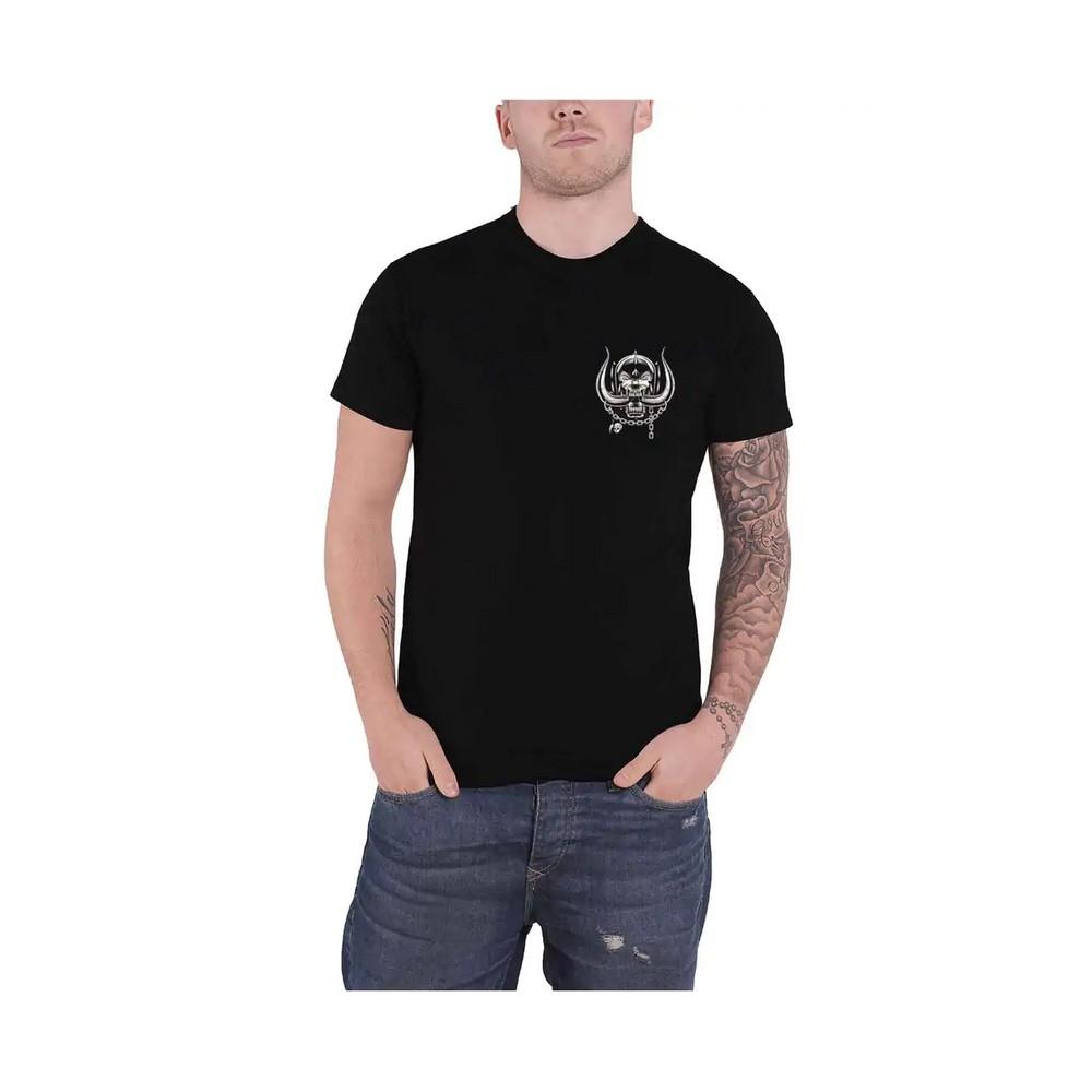Pertemba FR - Apparel Motorhead Unisex volwassen Brits oorlogsvarken logo T-shirt M zwart