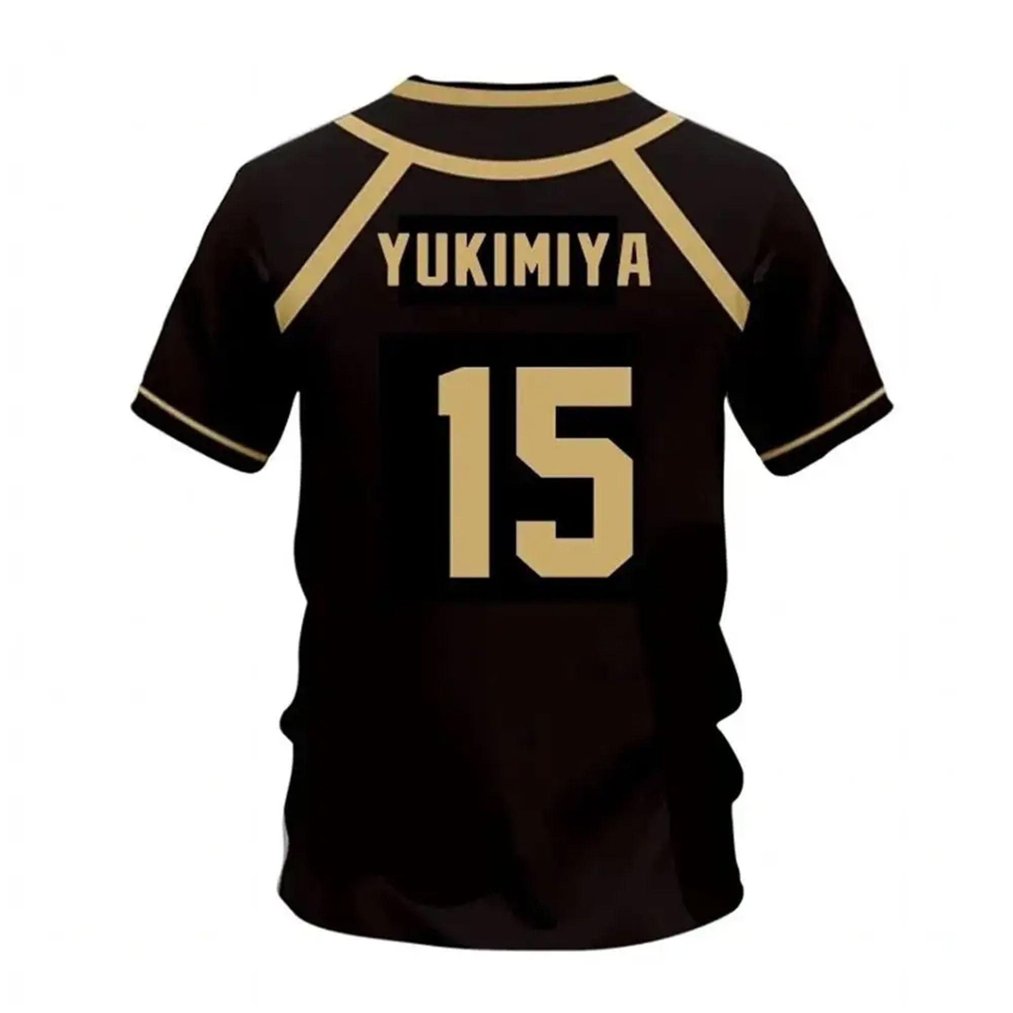 Xuhaijian02 Jersey Futsal Patroon Vl Replika Blue Lock Anime Bastard Munich Tees Zomer Heren en Dames T-shirt Casual Sport T-shirts Top M