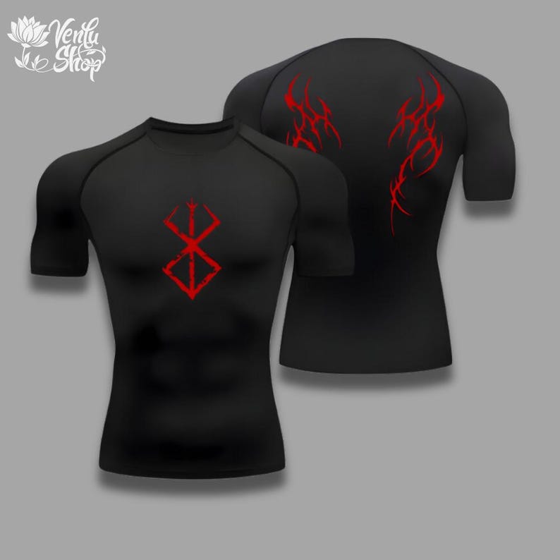 Xin nan zhuang Guts Compressieshirt | Berserk, Anime, Guts, Sportkleding, Sportkleding, Animeshirt, Compressor, Spieren, Sportschoolesthetiek, Animekleding, Shapewear M