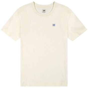 Lee T-shirt Korte Mouw  112370490 WW TEE-ECRU