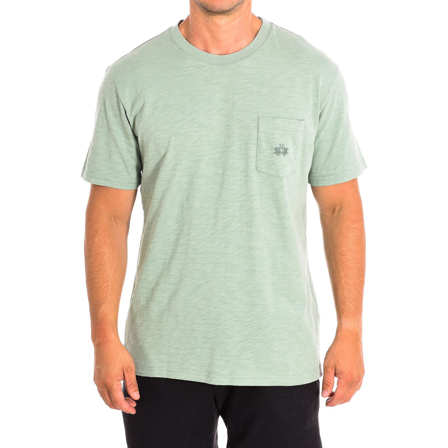 LA MARTINA Heren T-shirt met korte mouwen TMR006-JS259 S