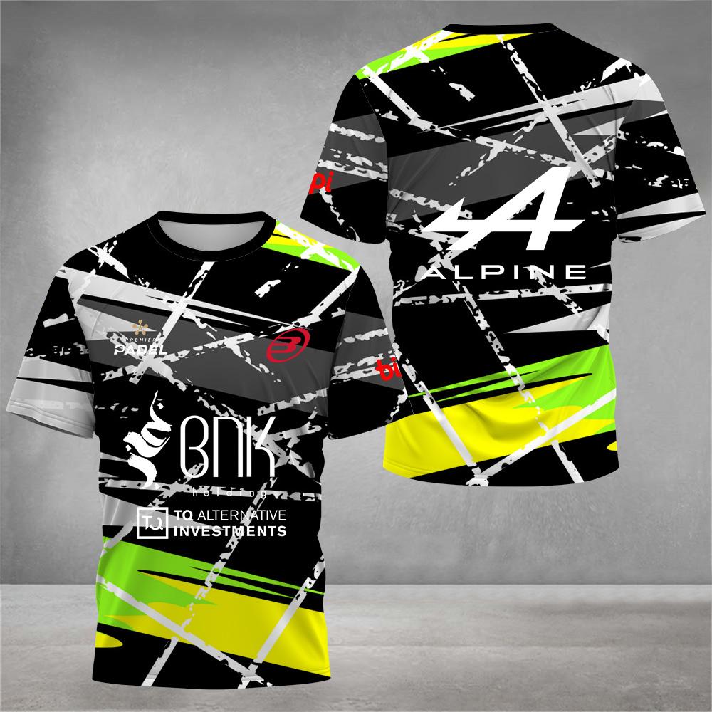 Etst 003 Mode Kleurrijke Bedrukte Tennis T-shirt Heren Zomer Heren Padel Kleding Hoge Kwaliteit Outdoor Badminton Hardlopen Sport T-shirts 2XL