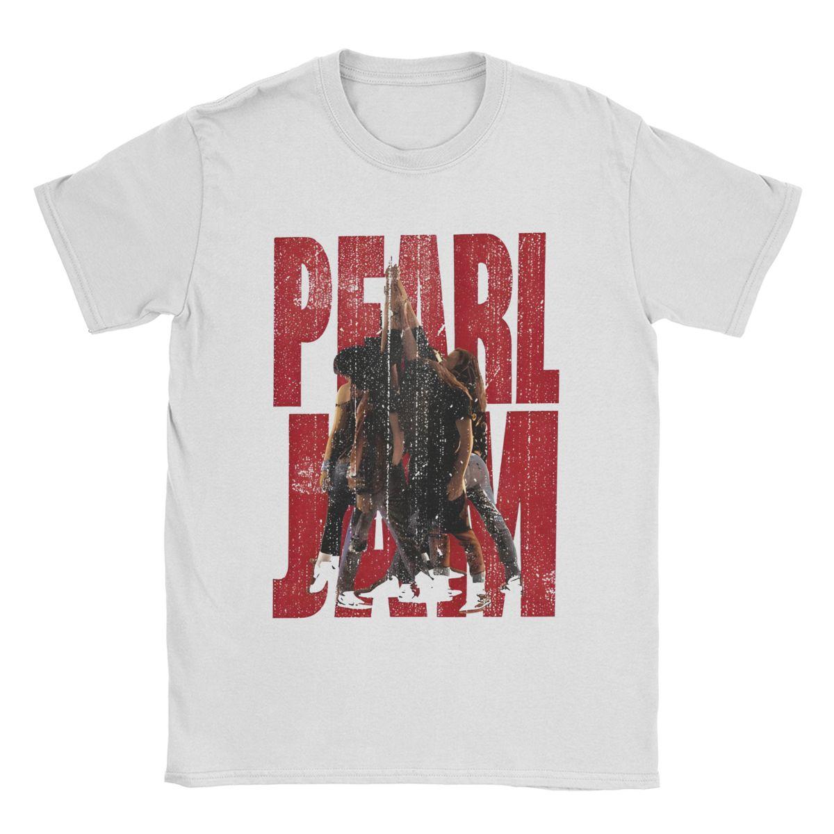 Comfortable season All Seasons Heren Dames Beste Album Tour Pearls Jam Shirt Accessoires Puur Katoen T-shirt Kleding Vintage T-shirt S