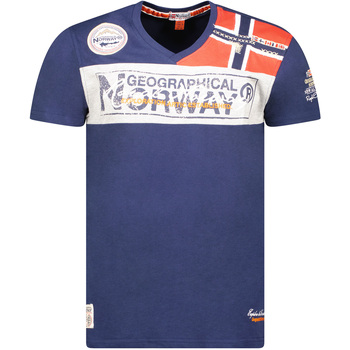 Geographical norway T-shirt Korte Mouw  SX1130HGN-Navy