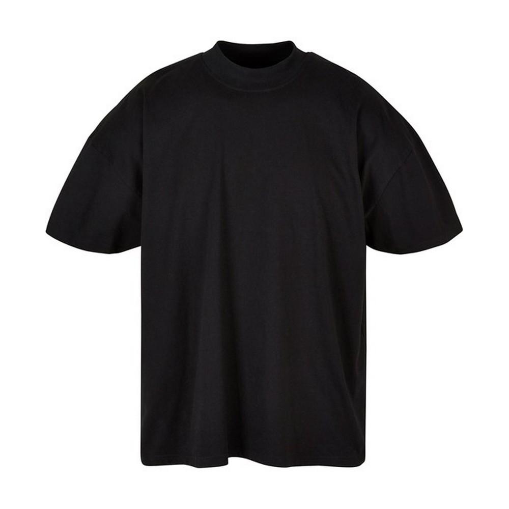 Build Your Brand Oversized T-shirt met oversized hals voor heren XXL