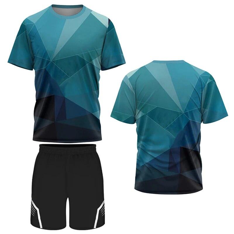 ETST WENDY 05 T-shirt en shorts Set Tennis Tafeltennis Trainingskleding Zomer Outdoor Running Light XS