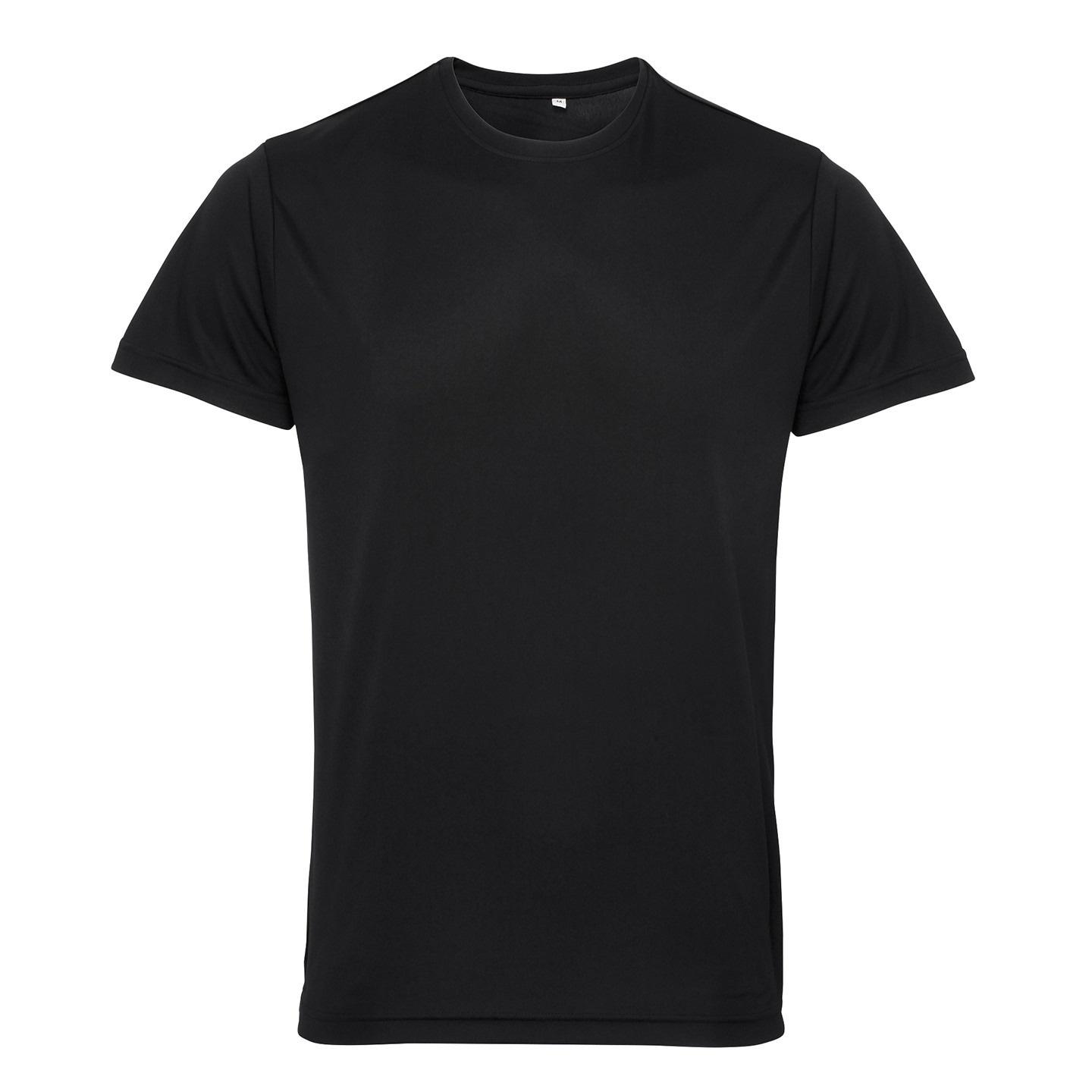 TriDri Heren Performance Melange Gerecycled T-shirt XXL zwart