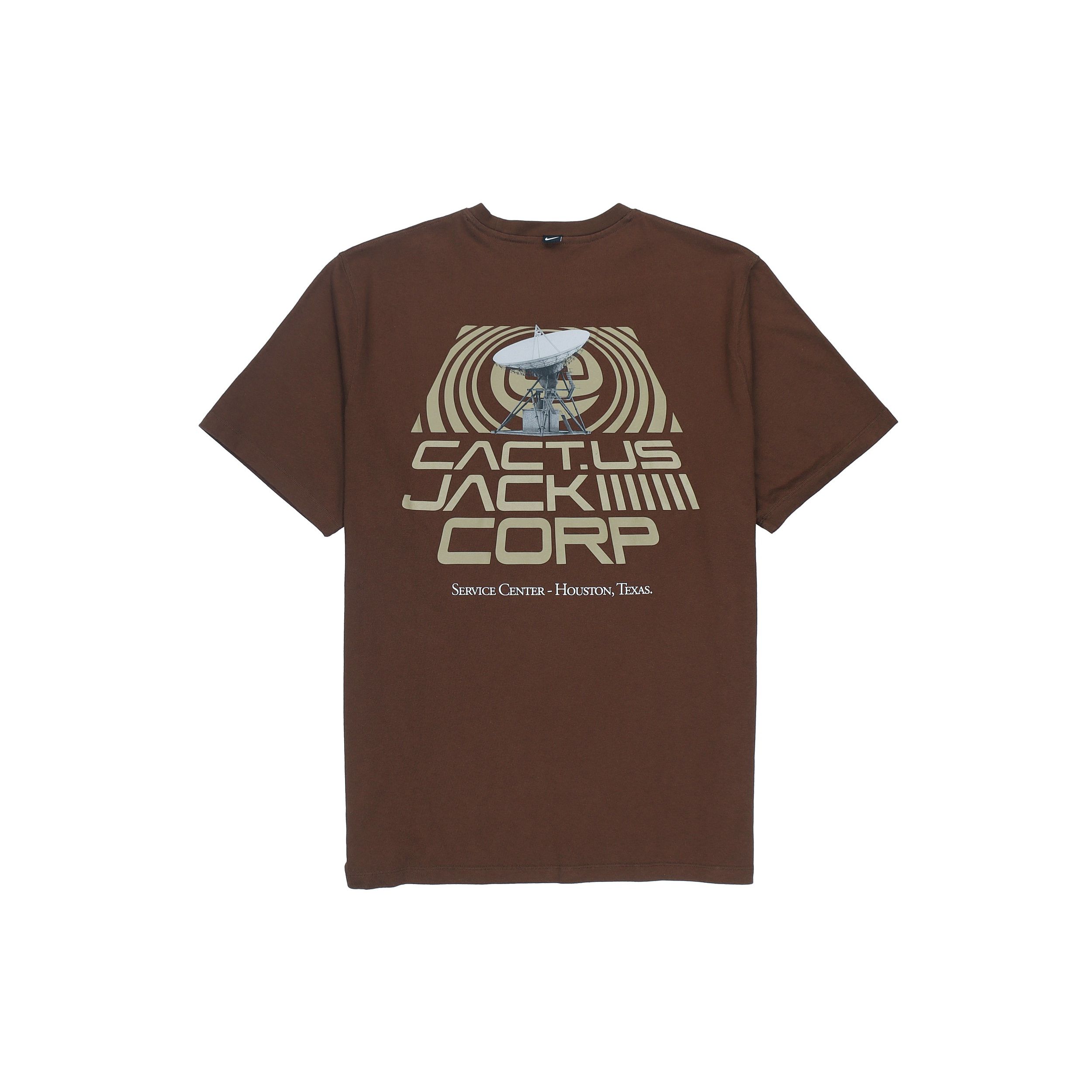 Nike Travis Scott CACT.US CORP x  U NRG BH T-shirt (Azië-maatvoering) Bruine heren streetwear DM1286-259 XS
