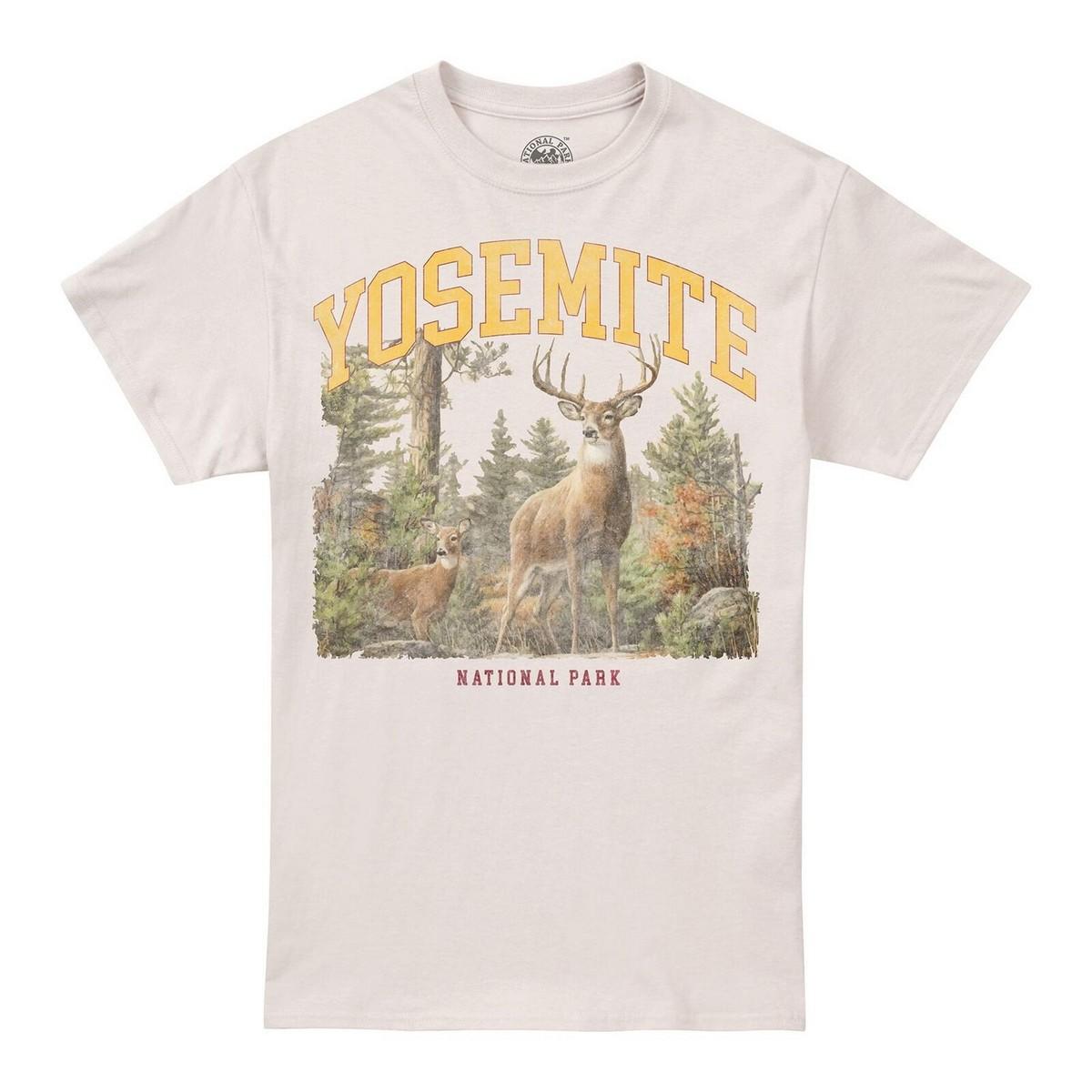 Pertemba FR - Apparel Nationale parken Yosemite T-shirt voor heren XL natuurlijk