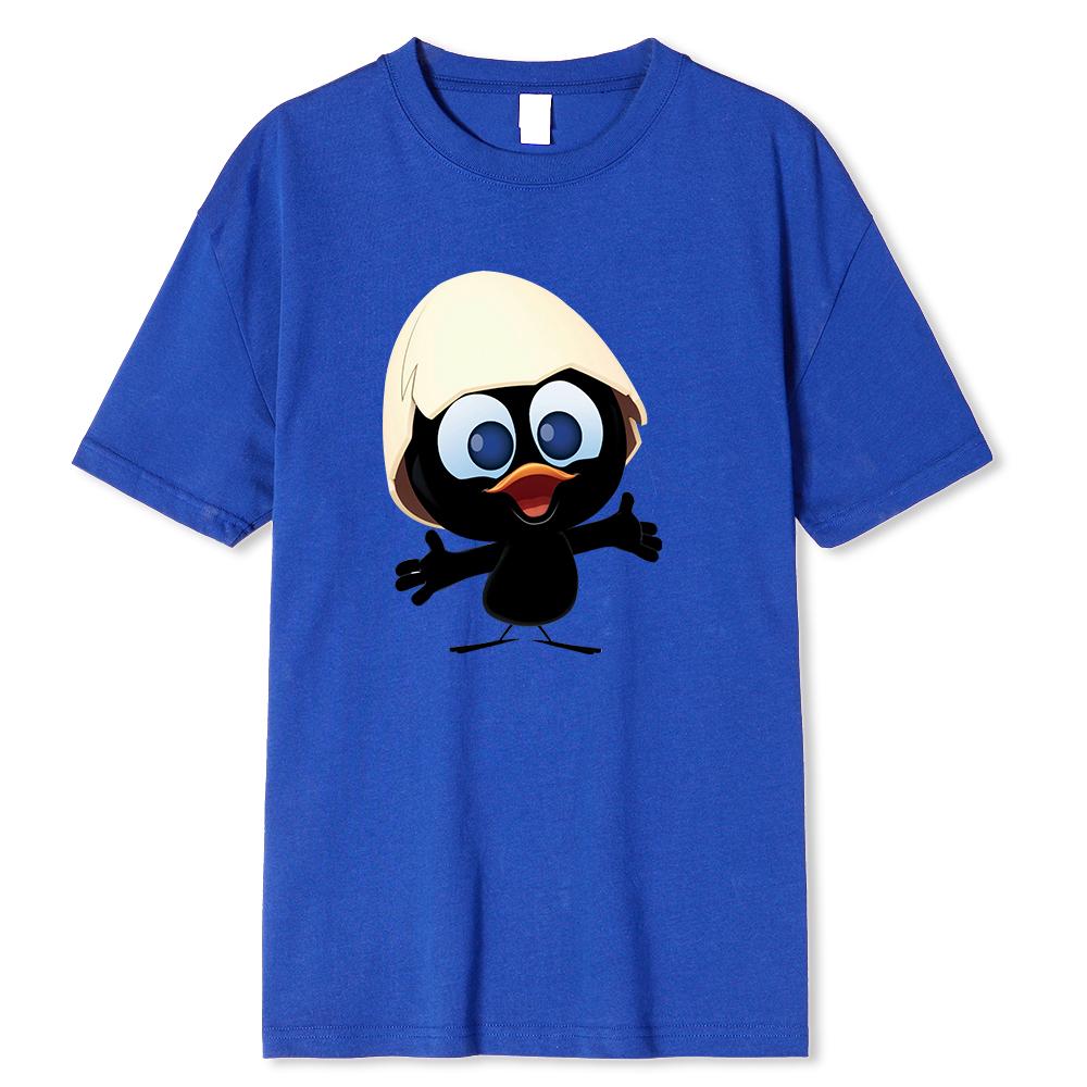 Sport Hoodie Set YC Zonnelicht T-shirt Heren Calimero Cartoon patroon Heren T-shirt Geschilderd Grappig T-shirt Heren T-shirt 3XL