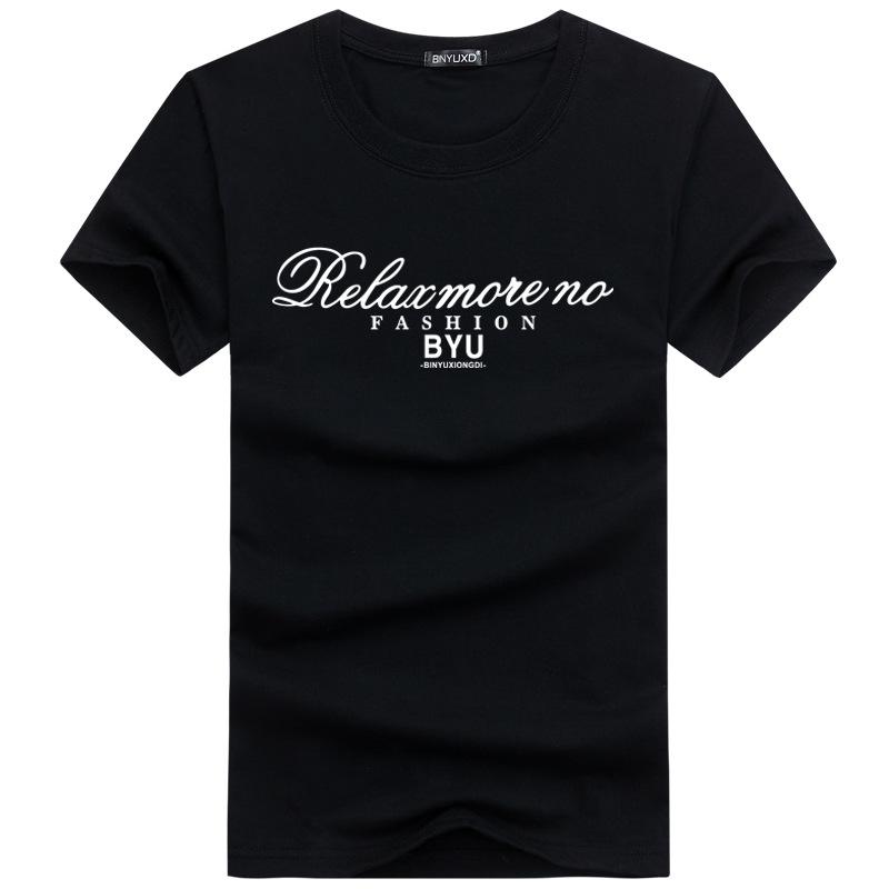 Factory Price Eenvoudig ontwerp heren katoenen T-shirt met korte mouwen, grote maat, streetwear-shirt, losse casual T-shirt XXL