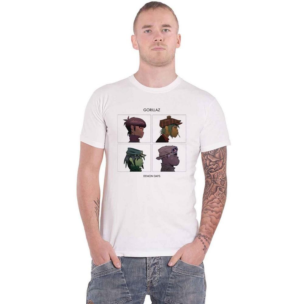 Pertemba FR - Apparel Gorillaz Unisex volwassen Demon Days katoenen T-shirt L