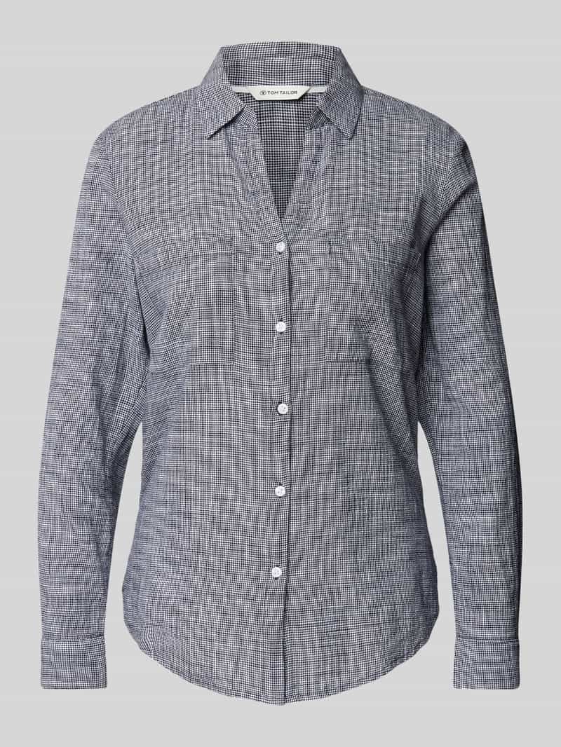Tom Tailor Blouse met lange mouwen met borstzakken