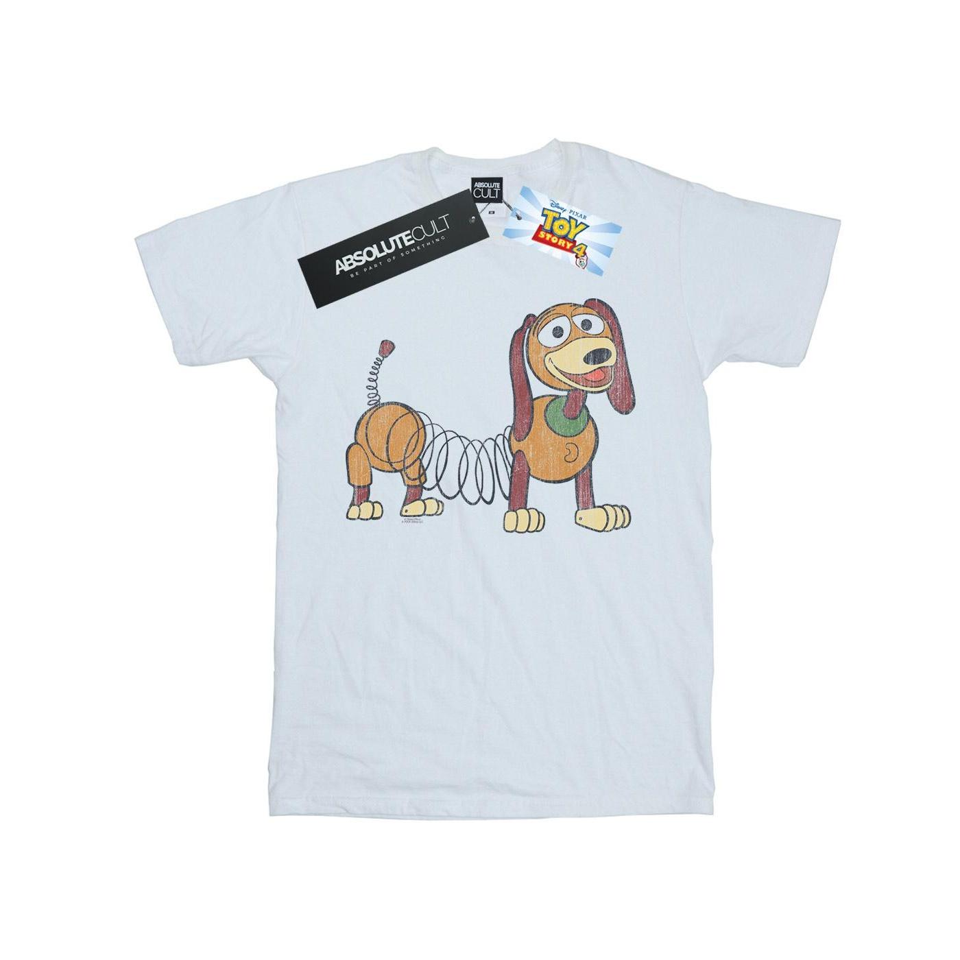 Disney Heren Toy Story 4 Slinky Pose T-shirt XXL wit