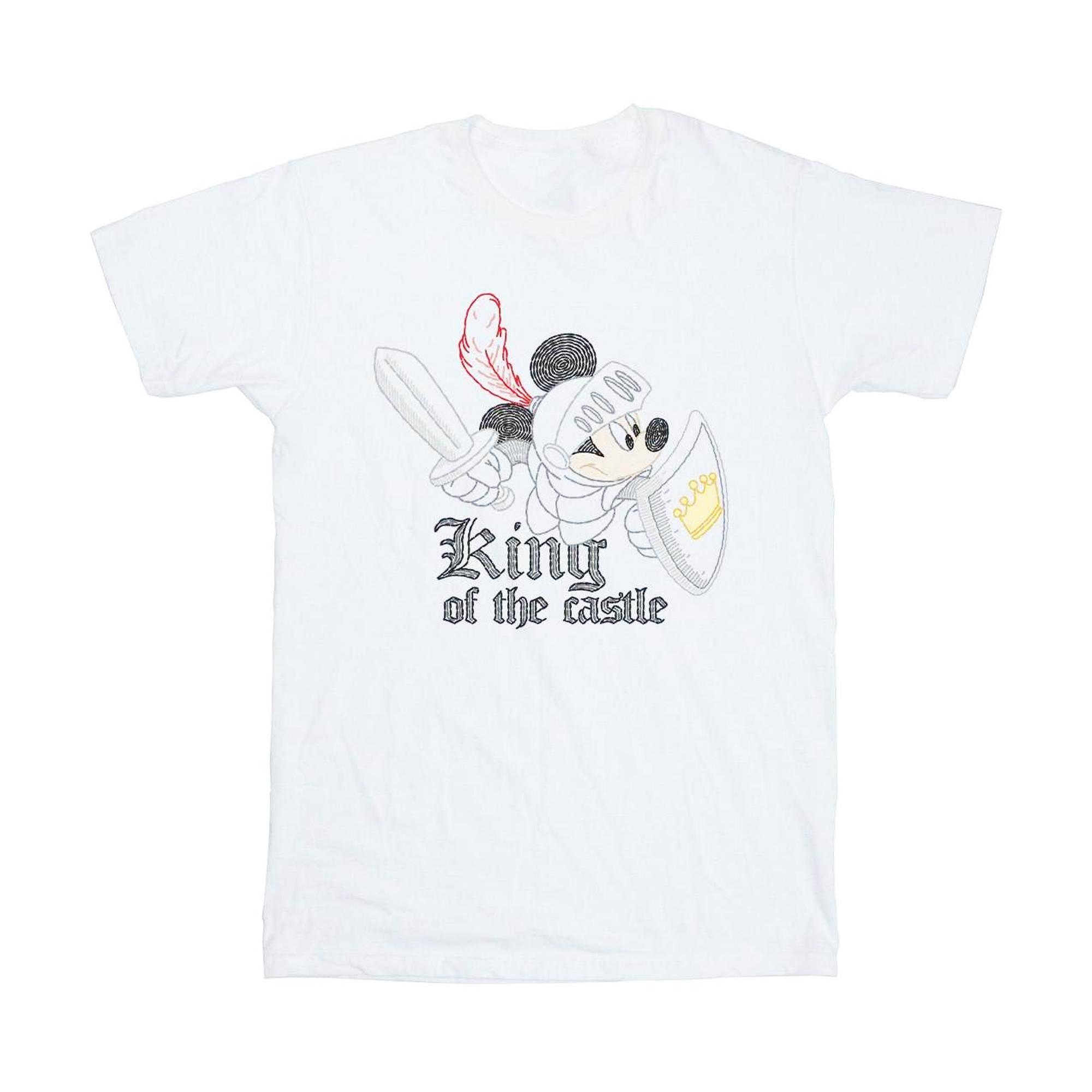 Disney heren Mickey Mouse koning van het kasteel T-shirt S