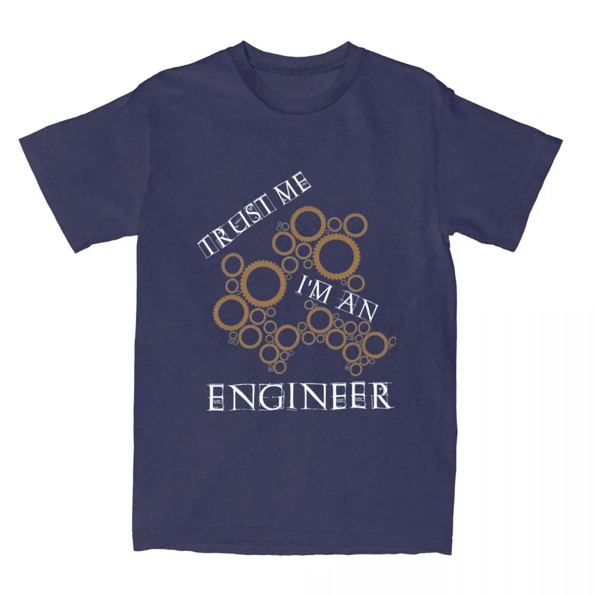 Hoodie Suit Clothing Heren T-shirt Vertrouw me Ik ben een ingenieur Grappige T-shirts Zomer T-shirt Vintage Casual Katoenen Tops 3XL