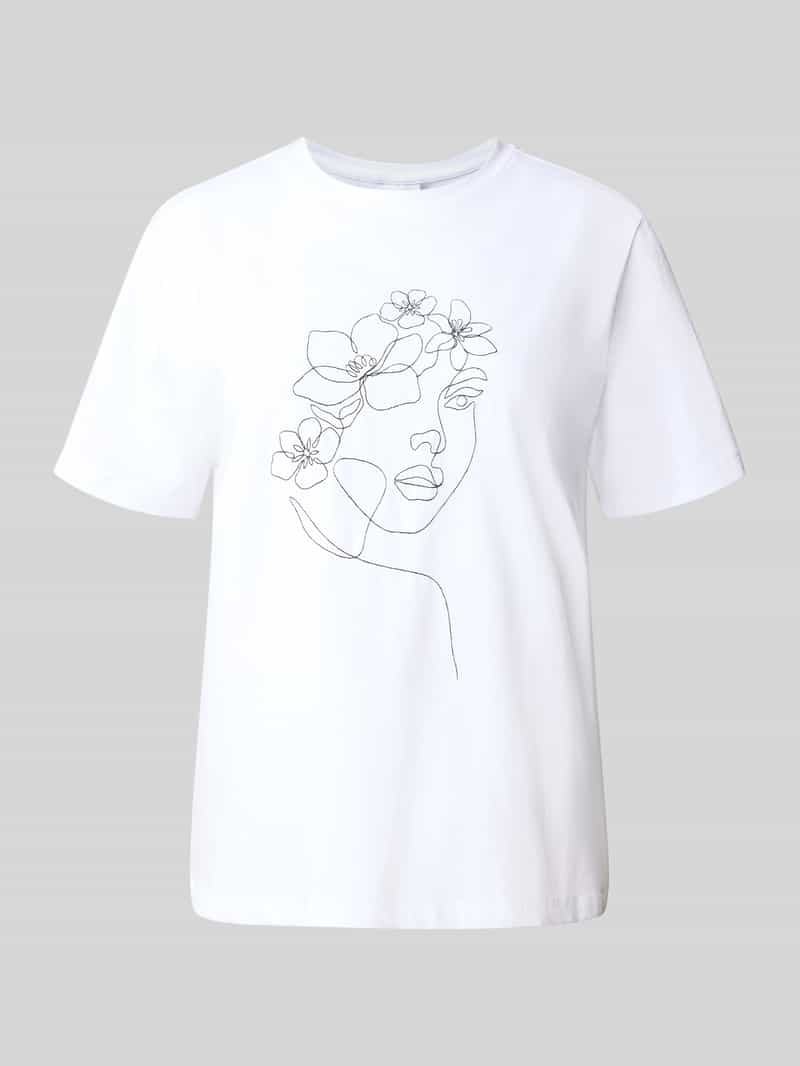 Vila Shirt met korte mouwen VINORA S/S T-SHIRT - NOOS