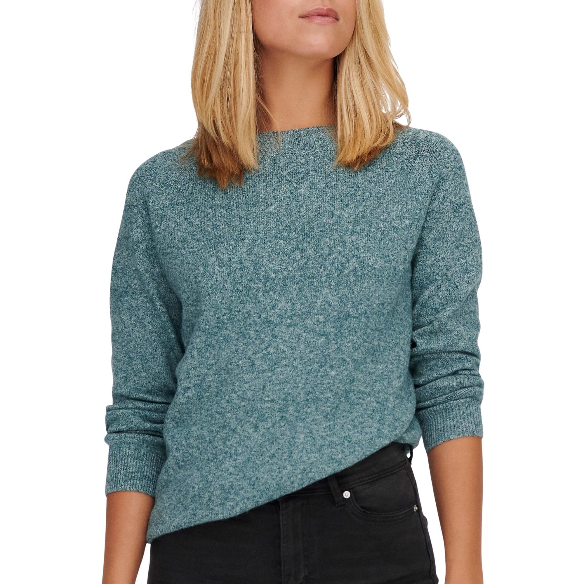 Only Trui met ronde hals ONLRICA LIFE L/S PULLOVER KNT NOOS